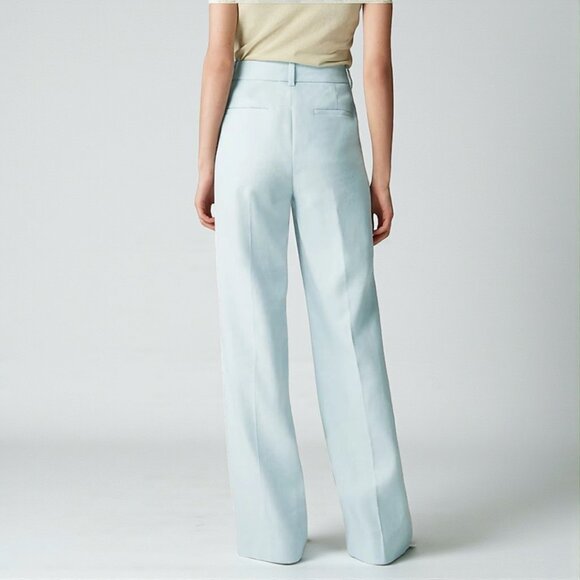 J. Crew Carolina flare pant in stretch linen blend Size 12 - Picture 2 of 10
